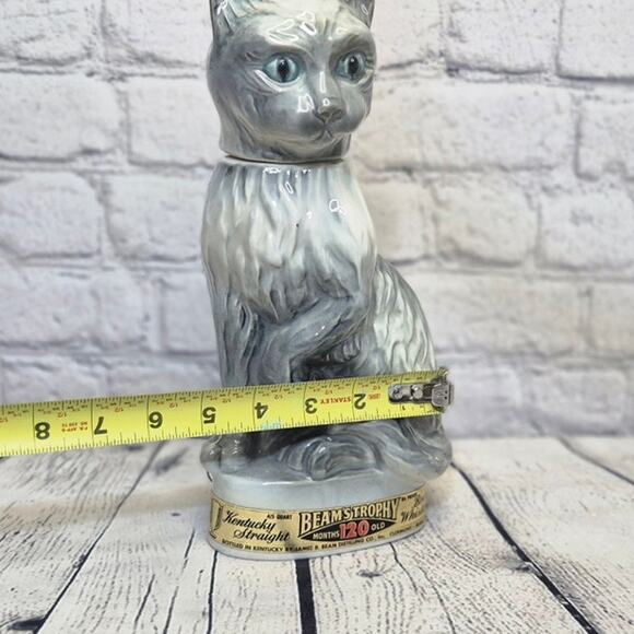 Vintage Jim Beams Siamese Cat Decanter - Picture 8 of 8